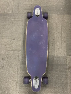 Used PURPLE LONG BOARD Complete Skateboard Purple Long