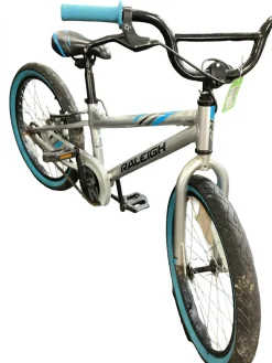 Used Raleigh MXR BMX Bike Boys Grey 18"