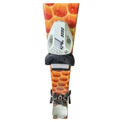 Used RAMP JR SKIS Boys DH Ski/Binding Orange 90 cm