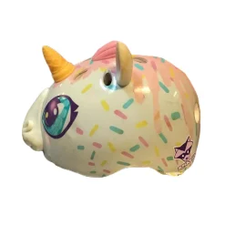 Used Raskullz Girls' Super Unicone Bike Helmet White SM