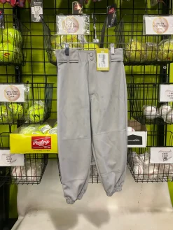 Used Rawlings BB PANTS M BB/SB Pant Boys Grey MD