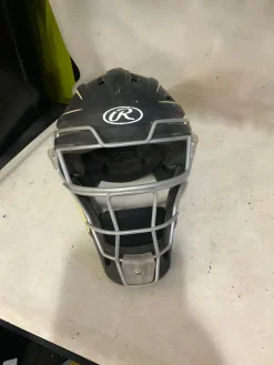 Used Rawlings CATCHERS GEAR SET Catchers Chest Protector Camouflage Intermed