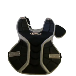 Used Rawlings CHEST PROTECTOR Catchers Chest Protector Black Adult