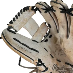 Used Rawlings HEART OF THE HIDE PRO715SB-2GW Fastpitch Glove RH Throw 11.75