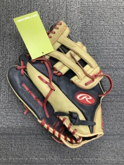 Used Rawlings HIGHLIGHT BB/SB First Base LH Throw Black 11 1/2"