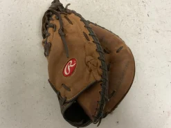Used Rawlings Joe Mauer RCM30C Baseball Catchers RH Throw Brown 33 1/2"