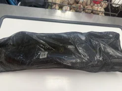 Used Rawlings MACH SERIES SHINGUARDS Catchers Leg Guards Navy Blue Intermed