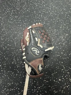 Used Rawlings PL90MB BB/SB Glove LH Throw Brown 9"