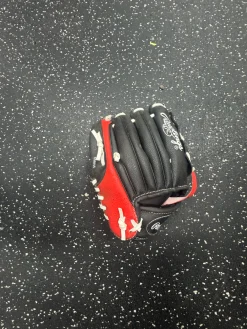 Used Rawlings PL91SB BB/SB Glove RH Throw Black 9
