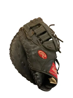 Used Rawlings PREMIUM SERIES BB/SB First Base LH Throw Black 12 1/2