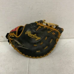 Used Rawlings PRO-FBF BB/SB First Base LH Throw Black 13"