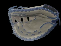 Used Rawlings RAWLINGS SELECT PRO LITE 11.5 LHT BB/SB Glove LH Throw Grey And Navy Blue 11 1/2"