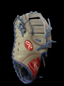 Used Rawlings RAWLINGS SELECT PRO LITE 11.5 LHT BB/SB Glove LH Throw Grey And Navy Blue 11 1/2"