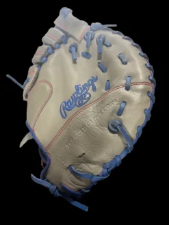 Used Rawlings RAWLINGS SELECT PRO LITE 11.5 LHT BB/SB Glove LH Throw Grey And Navy Blue 11 1/2