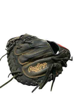 Used Rawlings RENEGADE 32.5 BB/SB Catchers RH Throw Black 32 1/2"