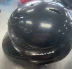 Used Rawlings VAPOR Batting Helmet No Mask Navy Blue One Size