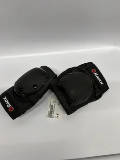 Used Razor Skateboard Elbow Pads Black MD