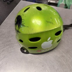 Used Razor Skateboard Helmet Green LG