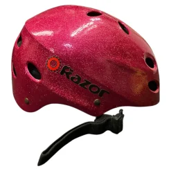Used Razor Skateboard Helmet Pink One Size