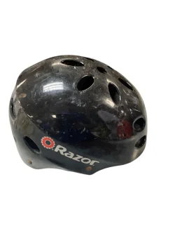 Used Razor Skateboard Helmet Black One Size