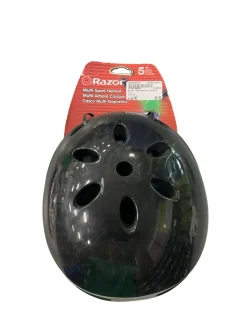 Used Razor Skateboard Helmet Black MD