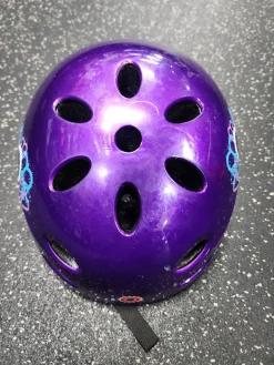 Used Razor Skateboard Helmet Purple SM