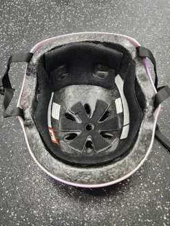 Used Razor Skateboard Helmet Purple SM