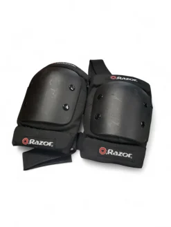 Used Razor Skateboard Kneepads Black LG