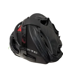 Used RDX HGR T1B Boxing / Martial Arts Head Gear w/ Removable Mask Black SM