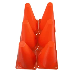 Used Reebok CONE SET - 6 PIECE Soccer Training Aids