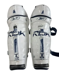 Used Reebok 8K Senior Shin Guards White 17