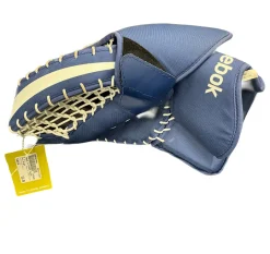 Used Reebok 1K STREET GLOVE Street Goalie Catcher Sr Royal Blue LG