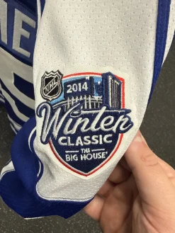 Used Reebok Maple Leafs 2014 Winter Classic Johnathan Bernier Jersey Size XL