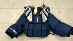 Used Reebok SR 1K GOLIE CHEST PROTECTOR Street Body Armor Navy Blue L/XL