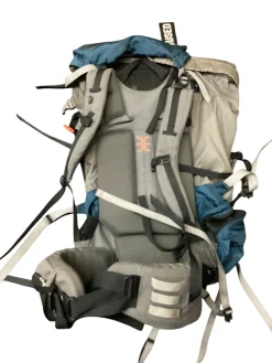 Used REI MARS 85 External Frame Backpack Navy Blue