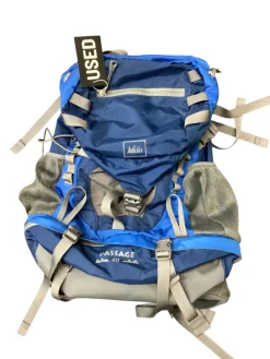 Used REI PASSAGE 40 Internal Frame Backpack Royal Blue