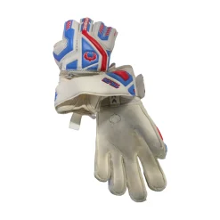 Used RENEGADE GLOVES Soccer Goalie Gloves White 6
