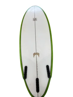 Used RETRO RIPPER Surfboard Green 5Ft 2In
