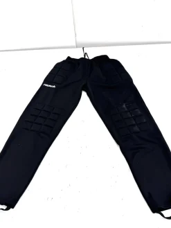 Used Reusch ADULT SMALL GOAL PANTS Goalie Bottom Adt Black SM