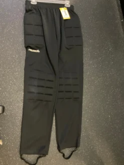 Used Reusch GOALIE PANTS Goalie Bottom Adt Black LG