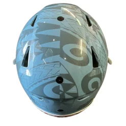 Used RIDDELL NFL POLYNESIAN HELMET Size Large