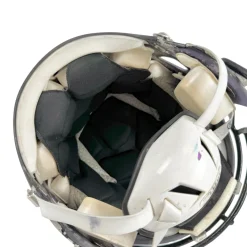 Used Riddell SPEED Football Helmet Purple LG