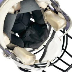 Used Riddell SPEED Football Helmet Purple LG