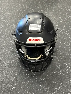 Used Riddell SPEEDFLEX 2020 YOUTH FB Helmet Black SM