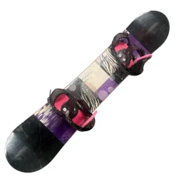 Used Ride COMPACT Womens Board/Bindings Black And Pink 150 cm