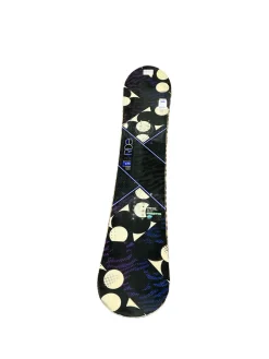 Used Ride COMPACT Womens Snowboard Only Black 139 cm