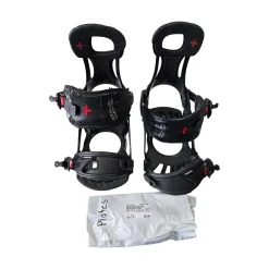 Used Ride DELTA SNOWBOARD BINDINGS Mens Binding Only Black L/XL