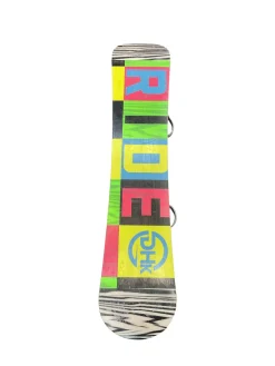 Used Ride DHK SERIES 145CM Mens Board/Bindings White/Black/Yellow 145 cm