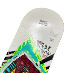 Used Ride LOWRIDE 130 Boys Snowboard Only White 130 cm