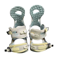 Used Ride LXH SERIES Womens Binding Only White MD